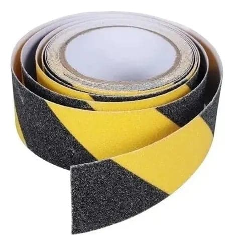 Cinta Antideslizante Cebrada Autoadhesiva 25 mm x 1 mts (imagen 1 de 3)